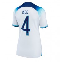 Maglie da calcio Inghilterra Declan Rice #4 Prima Maglia Femminile Mondiali 2022 Manica Corta